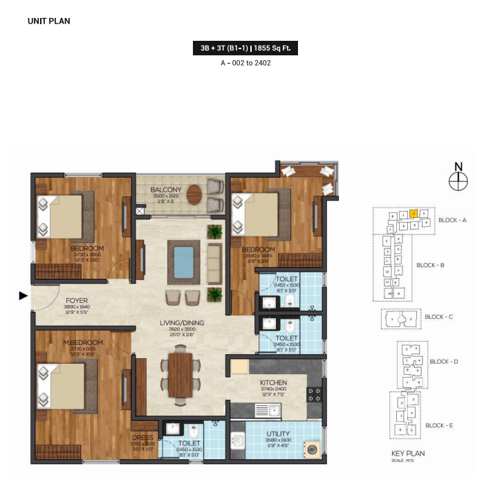 Floor Plan E & F Image